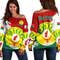 Madagascar Special Women's Off Shoulder SweatShirt, African Women Off Shoulder For Women
