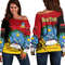 Angola Special Women's Off Shoulder SweatShirt, African Women Off Shoulder For Women