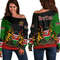 Kenya Special Women's Off Shoulder SweatShirt, African Women Off Shoulder For Women