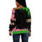 AKA Sorority Ver 2 Women Off Shoulder Sweater - Face Style, African Women Off Shoulder For Women