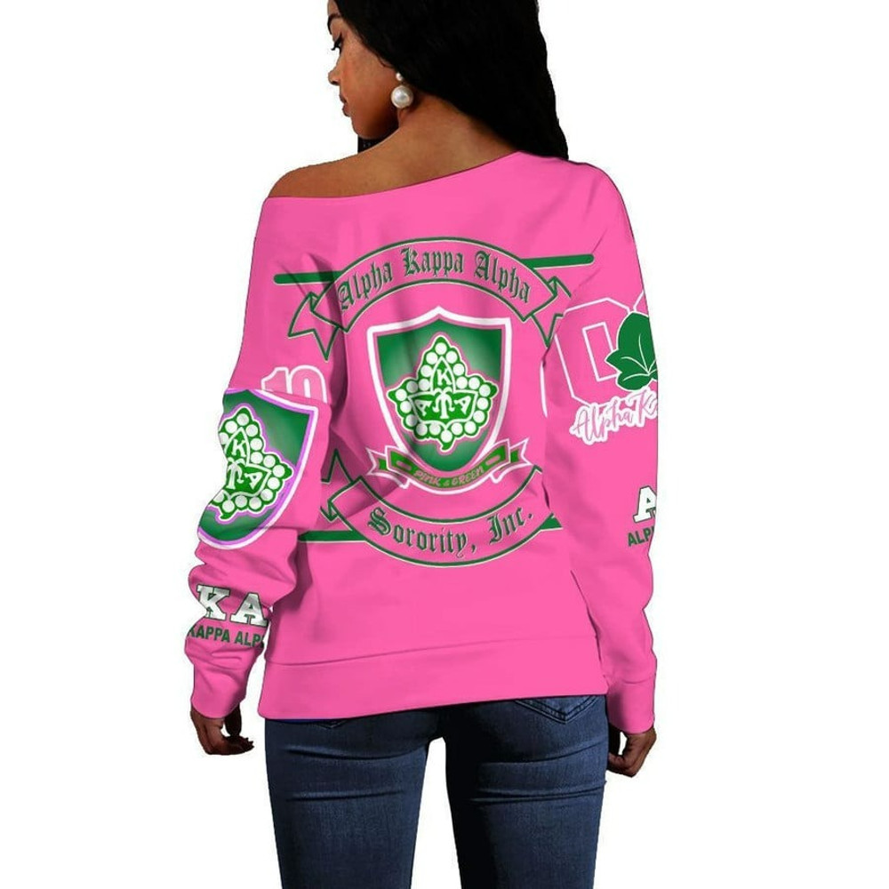 AKA Sorority - Danh Style Women Off Shoulder, African Women Off Shoulder For Women
