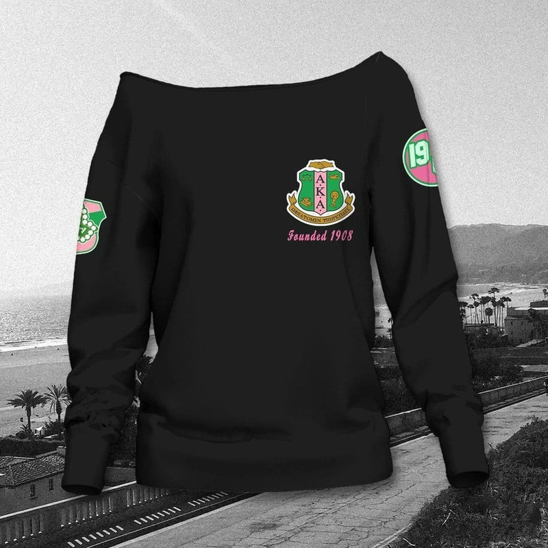 AKA Sorority Women Off Shoulder Brian Style, African Women Off Shoulder For Women