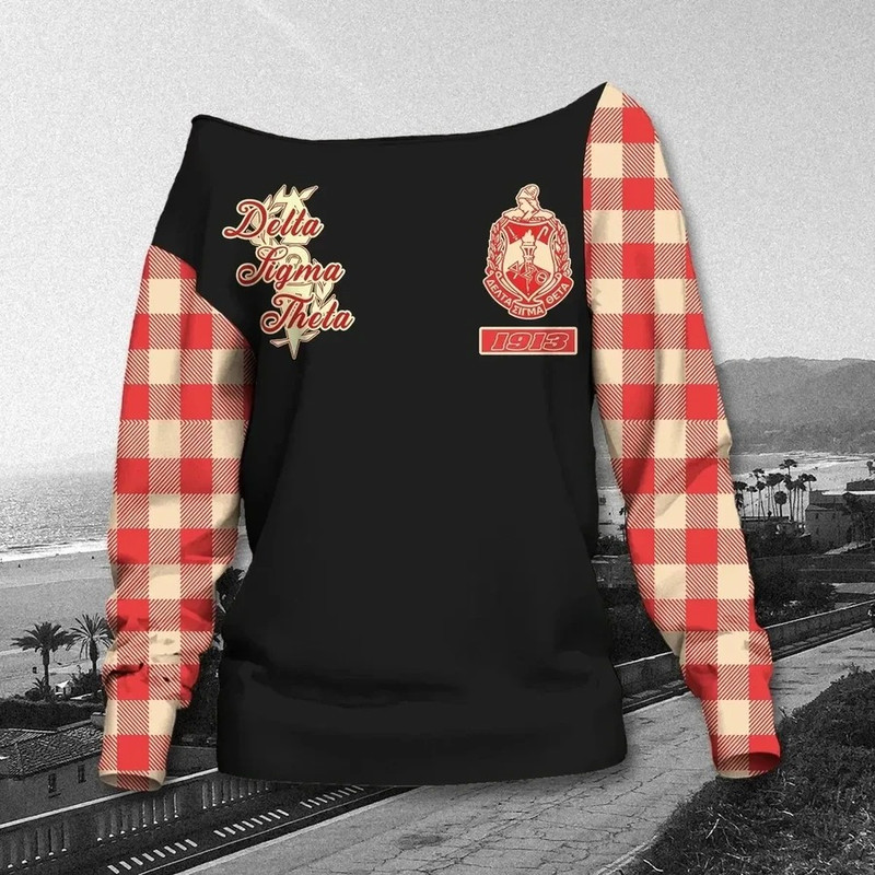 Living My Best Life Delta Sigma Theta Women Off Shoulder 03, African Women Off Shoulder For Women