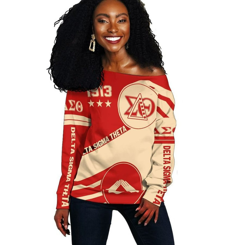 Delta Sigma Theta Swift Balls Off Shoulder 03, African Women Off Shoulder For Women