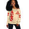 Delta Sigma Theta Pearl Cream Offshoulder 04, African Women Off Shoulder For Women