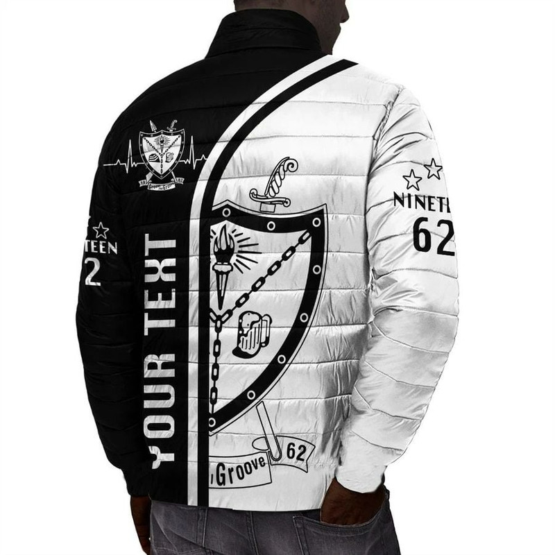 Custom Groove Phi Groove In My Heart Padded Jackets, African Padded Jacket For Men Women