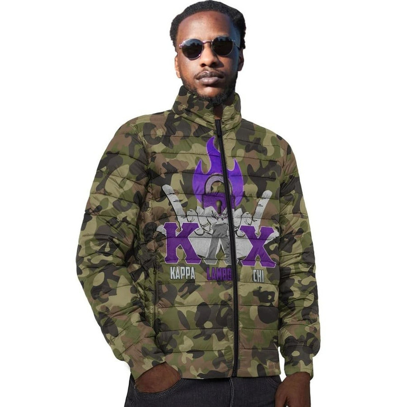 KLC Camo Padded Jackets, African Padded Jacket For Men Women