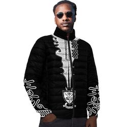 groove phi groove forever padded jackets, african padded jacket for men women