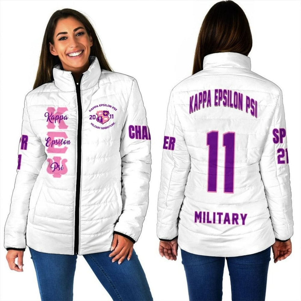 Custom KEP (White) Padded Jackets, African Padded Jacket For Men Women