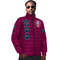 Custom Wine Psi Phi Padded Jackets, African Padded Jacket For Men Women