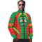 Burkina Faso Action Flag Padded Jacket, African Padded Jacket For Men Women
