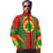 Oromo Action Flag Padded Jacket, African Padded Jacket For Men Women