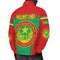 Mauritania Active Flag Padded Jacket, African Padded Jacket For Men Women