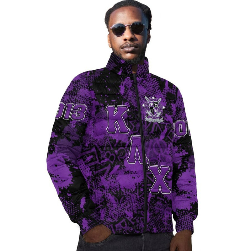 KLC Sport Style Padded Jacket, African Padded Jacket For Men Women