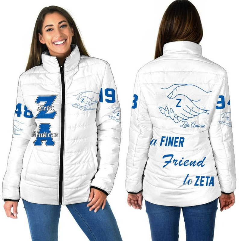 Zeta Amicae Women Padded Jacket, African Padded Jacket For Men Women
