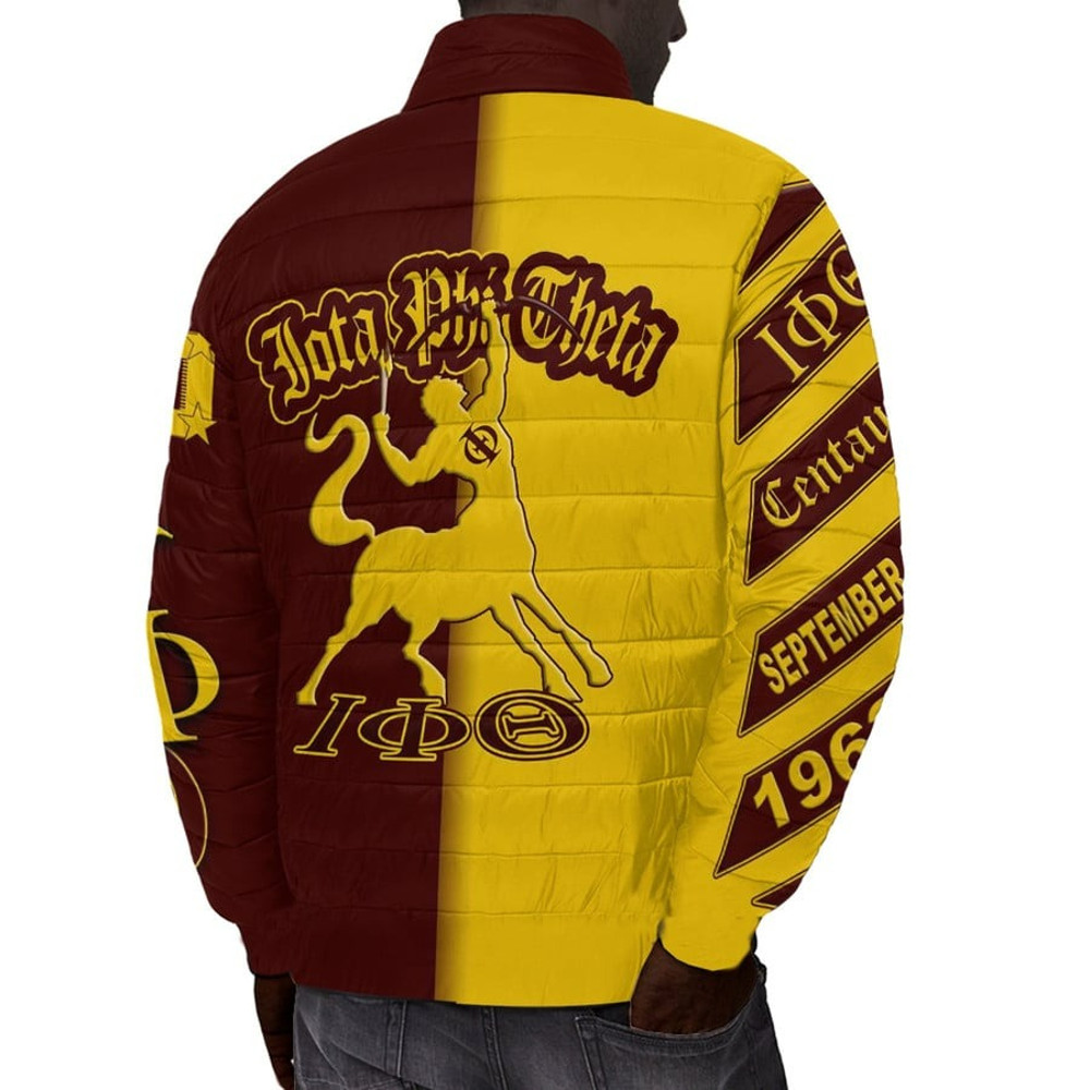 Iota Phi Theta Unique Padded Jacket, African Padded Jacket For Men Women