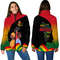 Black History Month I'm Black Women Padded Jacket, African Padded Jacket For Men Women