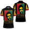 Huey P. Newton Black History Month Style Women Polo Shirt, African Polo Shirt For Men Women