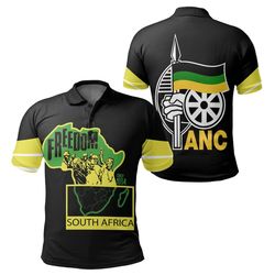 african national congress polo shirt, african polo shirt for men women