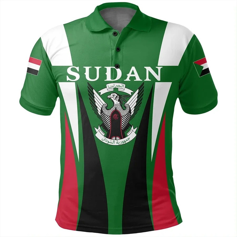 Sudan Polo Shirt Apex Style, African Polo Shirt For Men Women
