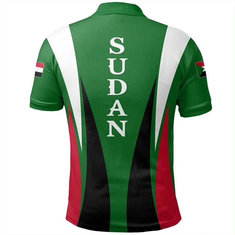 Sudan Polo Shirt Apex Style, African Polo Shirt For Men Women
