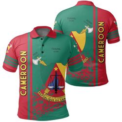 cameroon quarter style polo shirt, african polo shirt for men women