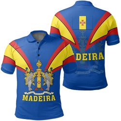 madeira polo shirt tusk style, african polo shirt for men women