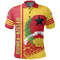 Guinea-Bissau Quarter Style Polo Shirt, African Polo Shirt For Men Women