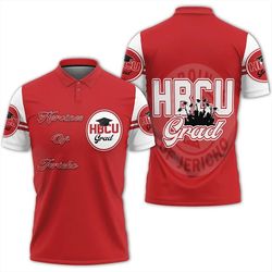 heroines of jericho hbcu grad polo shirt, african polo shirt for men women