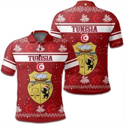 tunisia polo shirt christmas, african polo shirt for men women