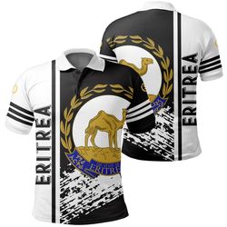 eritrea quarter style polo shirt, african polo shirt for men women
