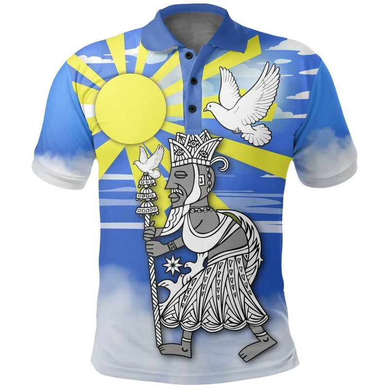 Orisha Obatala Yoruba Polo Shirt, African Polo Shirt For Men Women