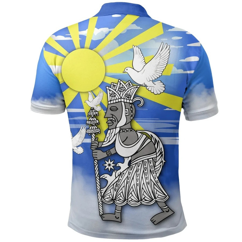 Orisha Obatala Yoruba Polo Shirt, African Polo Shirt For Men Women