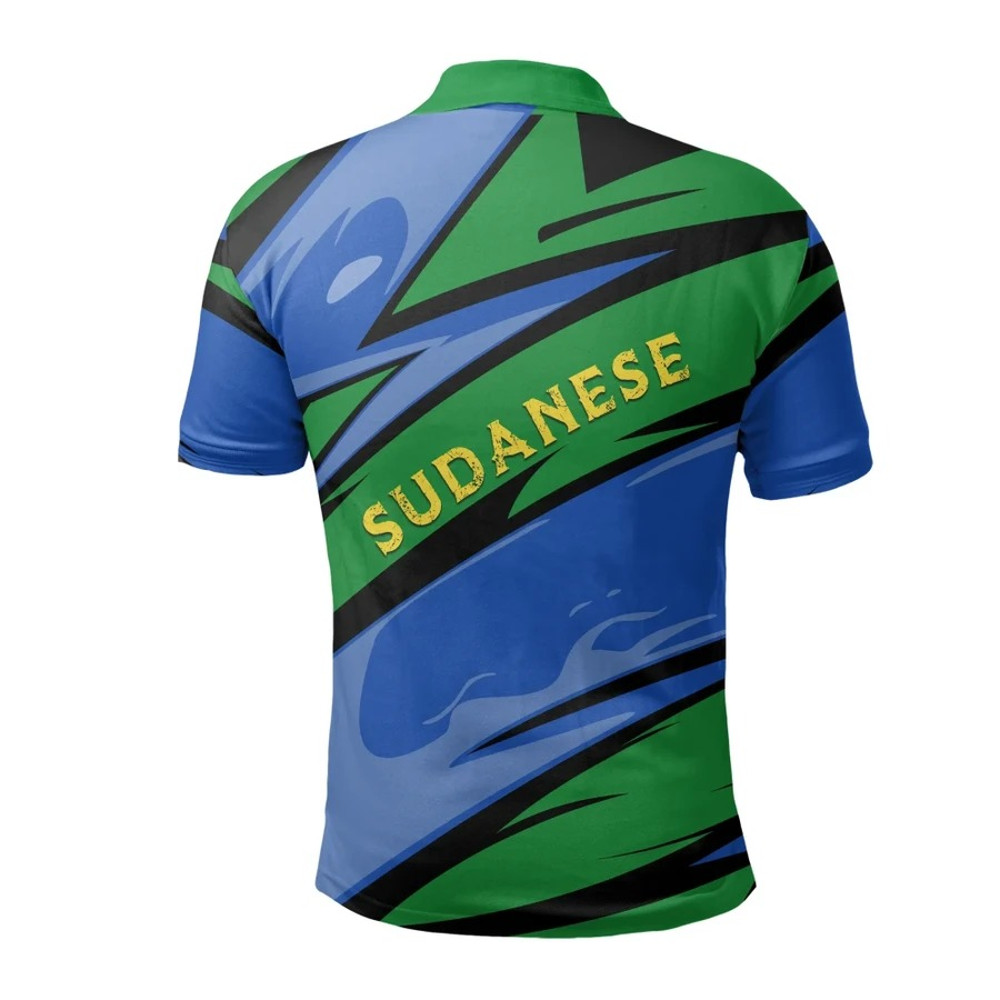 South Sudan Upraising Polo Shirt - Lode Style, African Polo Shirt For Men Women