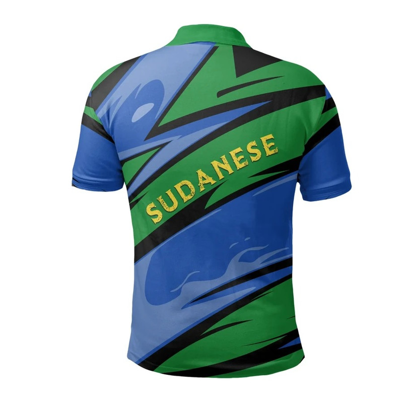 South Sudan Upraising Polo Shirt - Lode Style, African Polo Shirt For Men Women