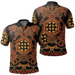 ohene aniwa polo shirt style, african polo shirt for men women
