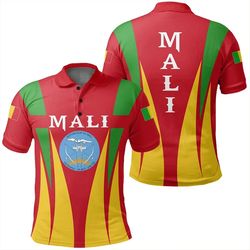 mali polo shirt apex style, african polo shirt for men women