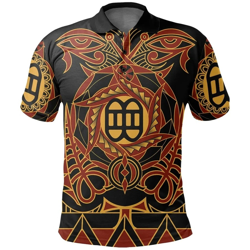 Nnampo Pa Baanu Polo Shirt Style, African Polo Shirt For Men Women