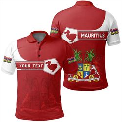 custom mauritius polo shirt pentagon style, african polo shirt for men women