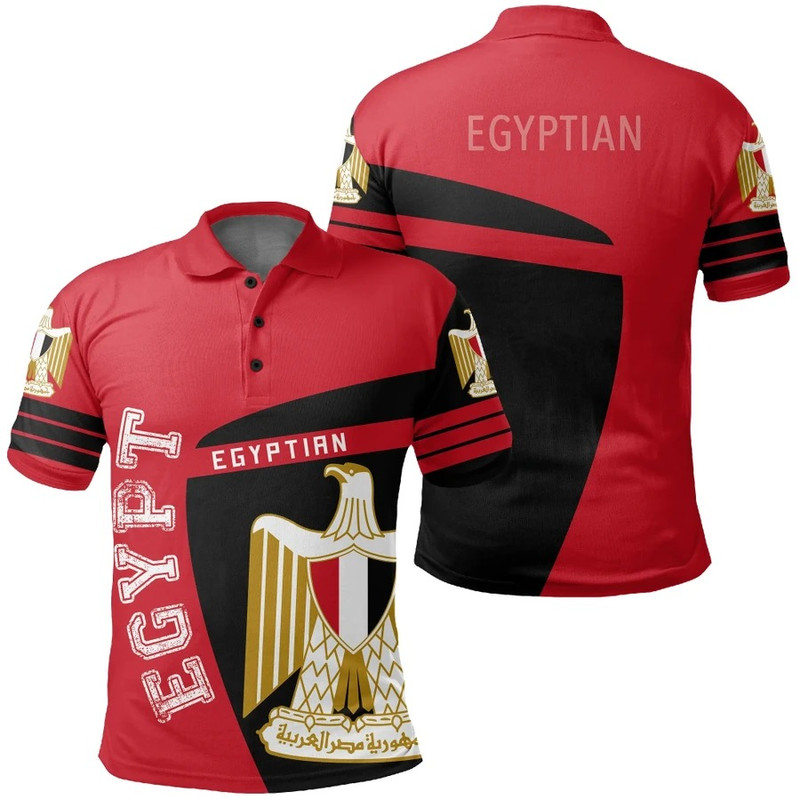 Egypt Polo Shirt Sport Premium, African Polo Shirt For Men Women