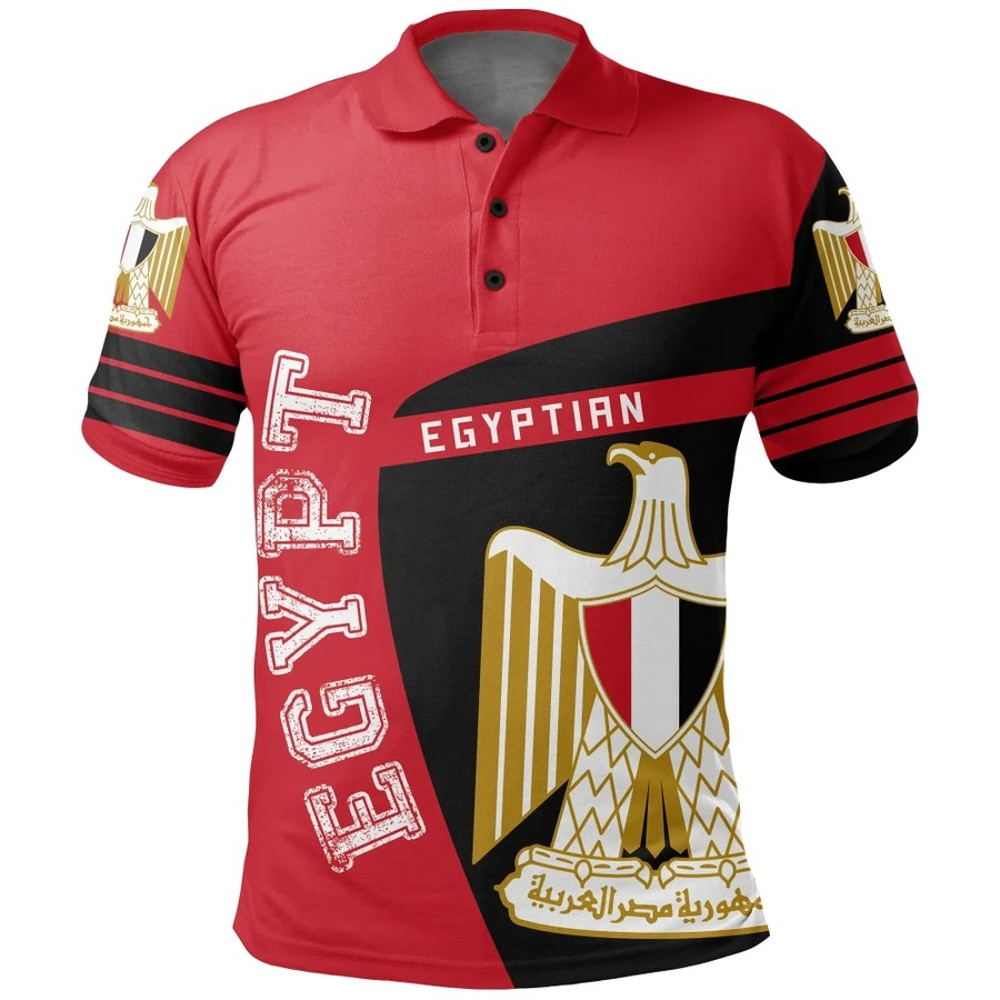 Egypt Polo Shirt Sport Premium, African Polo Shirt For Men Women
