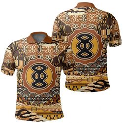 nokore polo shirt leo style, african polo shirt for men women
