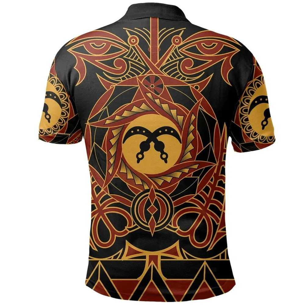 Akofena Polo Shirt Style, African Polo Shirt For Men Women