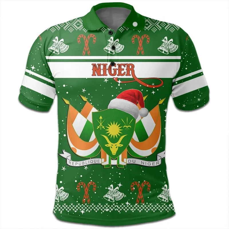 Niger Polo Shirt Christmas, African Polo Shirt For Men Women