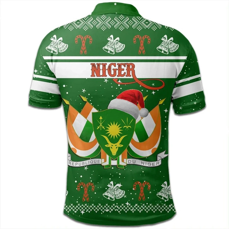 Niger Polo Shirt Christmas, African Polo Shirt For Men Women