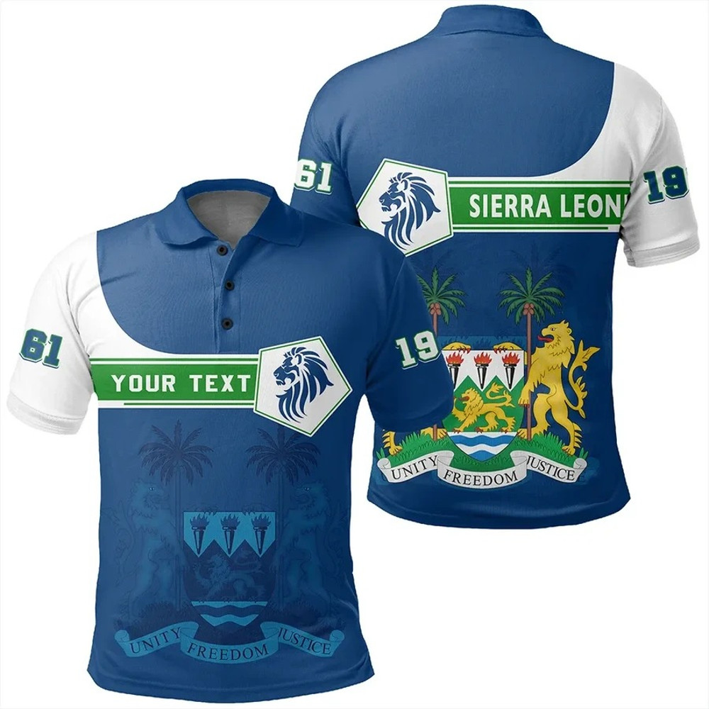 Custom Leone Polo Shirt Pentagon Style, African Polo Shirt For Men Women