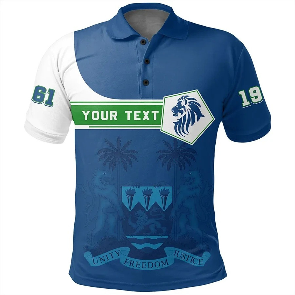 Custom Leone Polo Shirt Pentagon Style, African Polo Shirt For Men Women