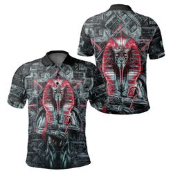 egypt polo shirt the future king pharaoh, african polo shirt for men women