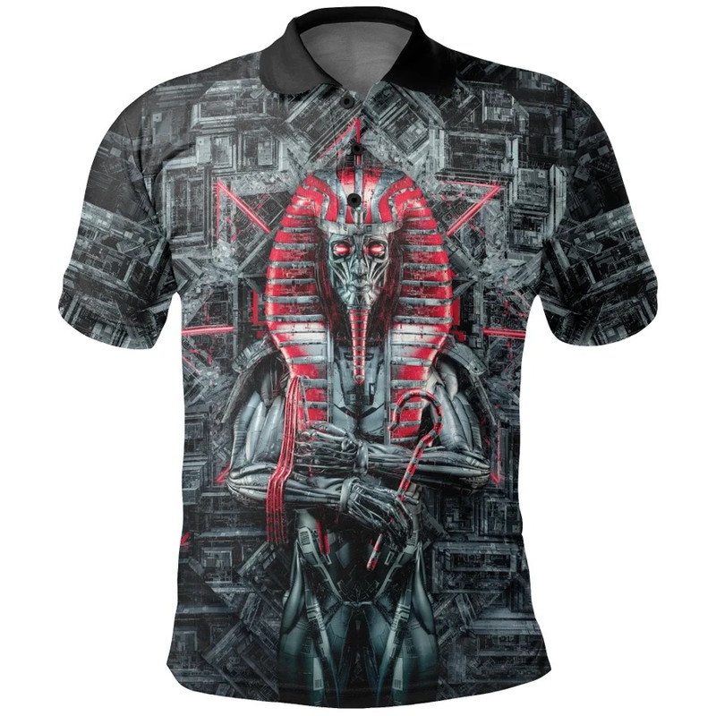 Egypt Polo Shirt The Future King Pharaoh, African Polo Shirt For Men Women