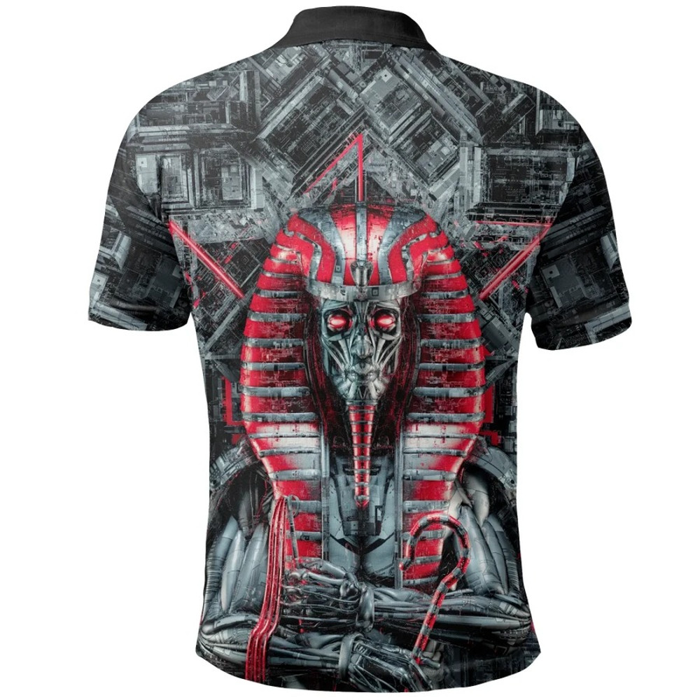 Egypt Polo Shirt The Future King Pharaoh, African Polo Shirt For Men Women
